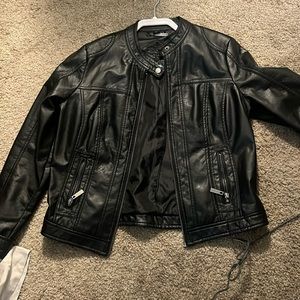 Pleather jacket